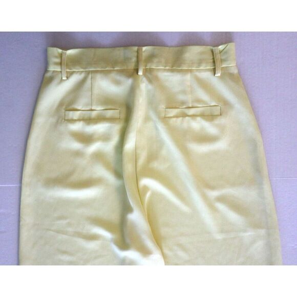 Beulah Style DC6172 Women's Sz Medium Yellow Dress Pants - Picture 8 of 9